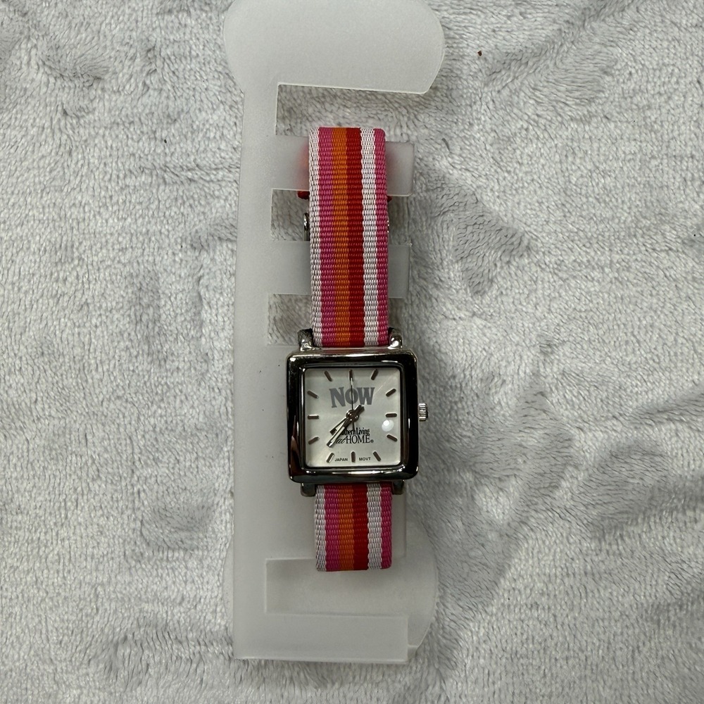 Vintage Y2K NOW Pedre Quartz Watch Southern Living at‎ Home Colorful Strap